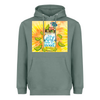 Sage life is short make it sweet Heavyweight Hoodie - TumblerDesignByShophia
