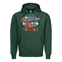Sports Green Christmas Vibes Zipper Hoodie - Bettercallsaul