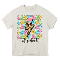 Cream last day of school Heavy Core Tee - JahusDesignShop