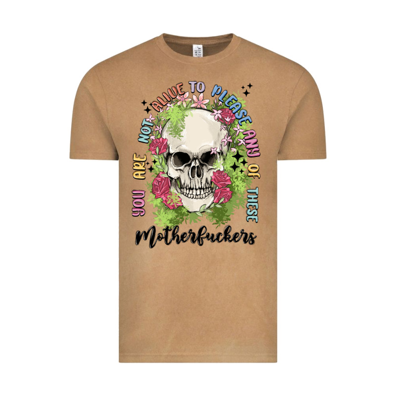 Not Alive To Please Vintage Tee by MaliasSmallBusiness | Teevron
