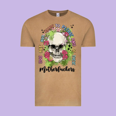 Not Alive To Please Vintage Tee Designed By Maliassmallbusiness