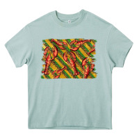 Arona mardi gras crawfish background Heavy Core Tee - BarkalooDesign