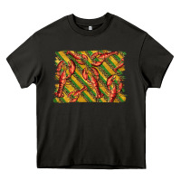 Asphalt mardi gras crawfish background Heavy Core Tee - BarkalooDesign