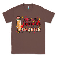 Chestnut little miss 100 days smarter Classic Tee - MaliasSmallBusiness