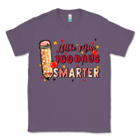 Lavender little miss 100 days smarter Classic Tee - MaliasSmallBusiness