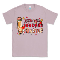 Lilac little miss 100 days smarter Classic Tee - MaliasSmallBusiness