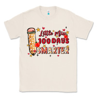 Natural little miss 100 days smarter Classic Tee - MaliasSmallBusiness