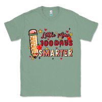 Sage little miss 100 days smarter Classic Tee - MaliasSmallBusiness