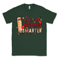 Sports Green little miss 100 days smarter Classic Tee - MaliasSmallBusiness