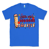 True Royal little miss 100 days smarter Classic Tee - MaliasSmallBusiness