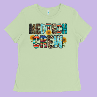 Medtech Crew Ladies Tee Designed By Racoondesign