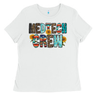 White medtech crew Ladies Tee - RacoonDesign