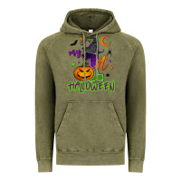 Vintage Olive My first Halloween Vintage Hoodie - NancyCooperArtShop