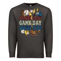 Smoke Game Day lightning bolt Baseball Premium Sweatshirt - HowdyJamesFarm