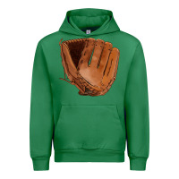 Emerald baseball glove Urban Hoodie - FaDigitalArtStudio