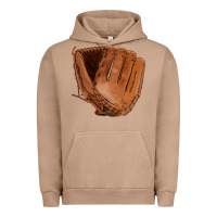 Pigment Burro baseball glove Urban Hoodie - FaDigitalArtStudio