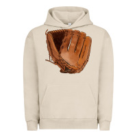 Pigment French Oak baseball glove Urban Hoodie - FaDigitalArtStudio