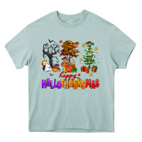 Arona happy hallothanksmas trees Heavy Core Tee - AdoDesignShop