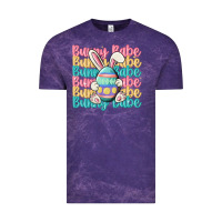 Cloud Purple bunny babe Vintage Tee - MaliasSmallBusiness