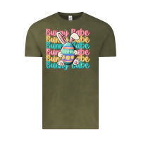Vintage Olive bunny babe Vintage Tee - MaliasSmallBusiness