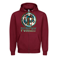 Punchy Zipper Hoodie | Teevron