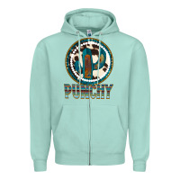 Seafoam Punchy Zipper Hoodie - Bettercallsaul