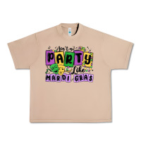 Burro aint no party like mardi gras Urban Heavy Tee - MaliasSmallBusiness