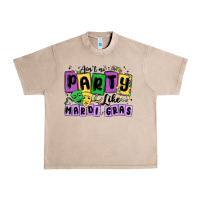 French Oak aint no party like mardi gras Urban Heavy Tee - MaliasSmallBusiness