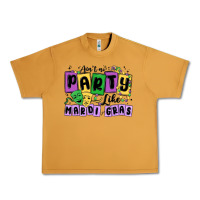 Peanut Butter aint no party like mardi gras Urban Heavy Tee - MaliasSmallBusiness