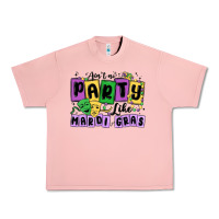 Salmon aint no party like mardi gras Urban Heavy Tee - MaliasSmallBusiness