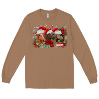 Toasted Coconut christmas horses Long Sleeve Tee - MaliasSmallBusiness