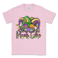Bubblegum Pink mardi gras Classic Tee - MaliasSmallBusiness