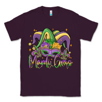Plum mardi gras Classic Tee - MaliasSmallBusiness
