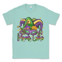Seafoam mardi gras Classic Tee - MaliasSmallBusiness