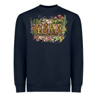 Navy i got it from my mama Heavyweight Sweatshirt - NancyCooperArtShop