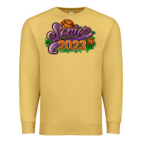 Antique Gold Senior 2023 basketball Premium Sweatshirt - HowdyJamesFarm