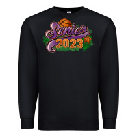 Black Senior 2023 basketball Premium Sweatshirt - HowdyJamesFarm