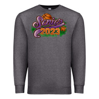 Charcoal Heather Senior 2023 basketball Premium Sweatshirt - HowdyJamesFarm