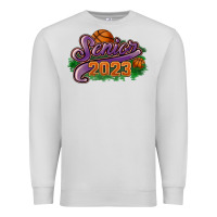 Dove Grey Senior 2023 basketball Premium Sweatshirt - HowdyJamesFarm