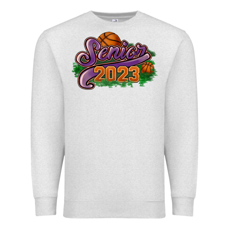 Senior 2023 Basketball Premium Sweatshirt by HowdyJamesFarm | Teevron