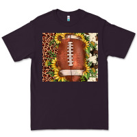 Football Leopard Cowhide Sunflower Premium Tee | Teevron