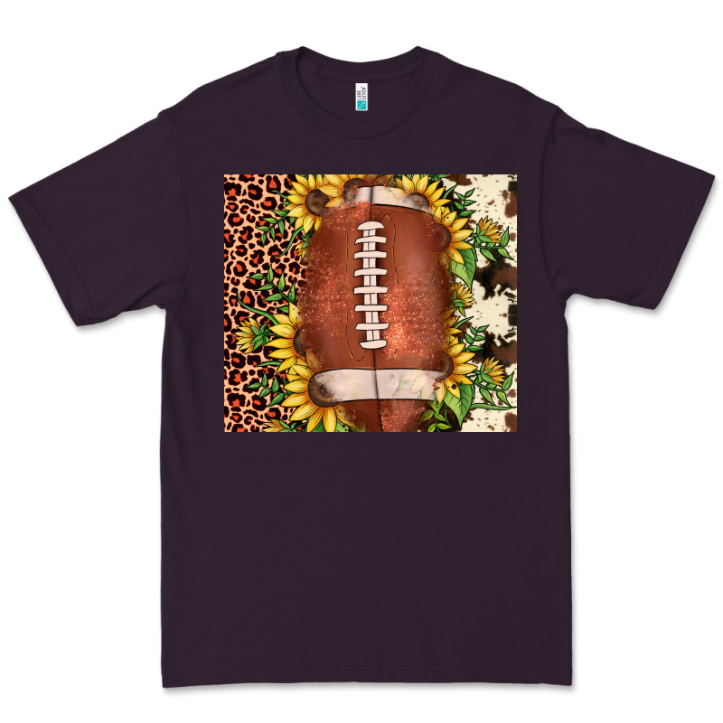 Football Leopard Cowhide Sunflower Premium Tee by JahusDesignShop | Teevron