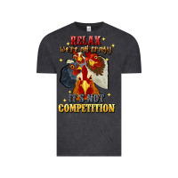 Vintage Black relax were all crazy its not competition Vintage Tee - JahusDesignShop
