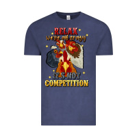 Vintage Denim relax were all crazy its not competition Vintage Tee - JahusDesignShop