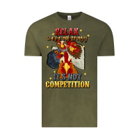Vintage Olive relax were all crazy its not competition Vintage Tee - JahusDesignShop