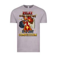 Vintage Zinc relax were all crazy its not competition Vintage Tee - JahusDesignShop