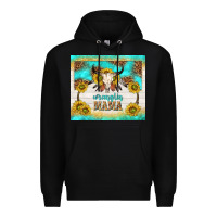 Black wranglin mama Premium Hoodie - TumblerDesignByShophia