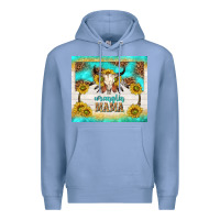 Colony Blue wranglin mama Premium Hoodie - TumblerDesignByShophia