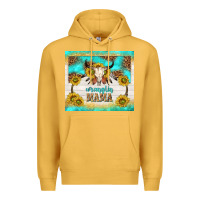 Mustard wranglin mama Premium Hoodie - TumblerDesignByShophia