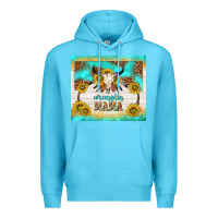 Ocean Blue wranglin mama Premium Hoodie - TumblerDesignByShophia